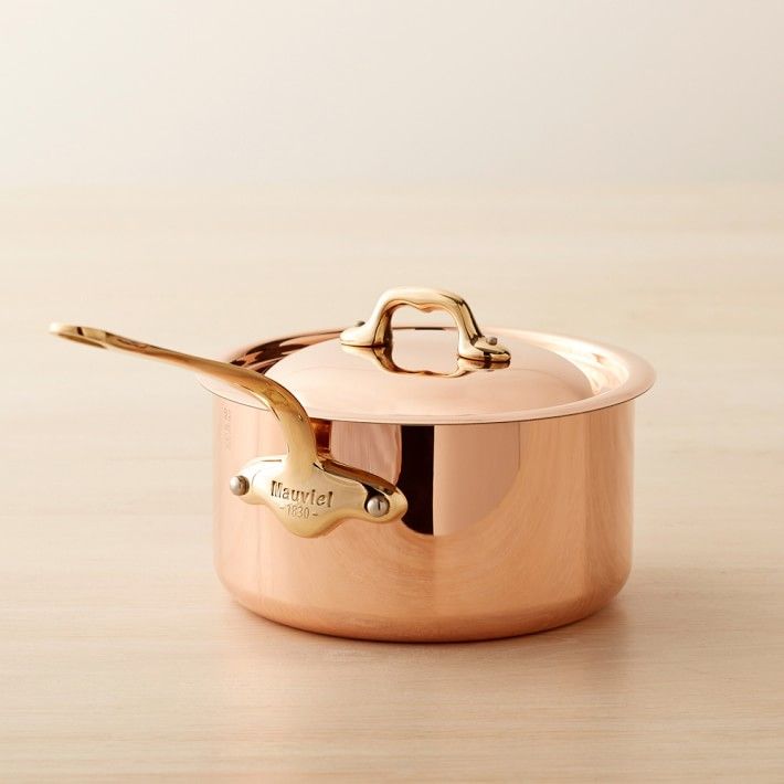 Mauviel Copper Saucepan, 2-Qt. | Williams-Sonoma