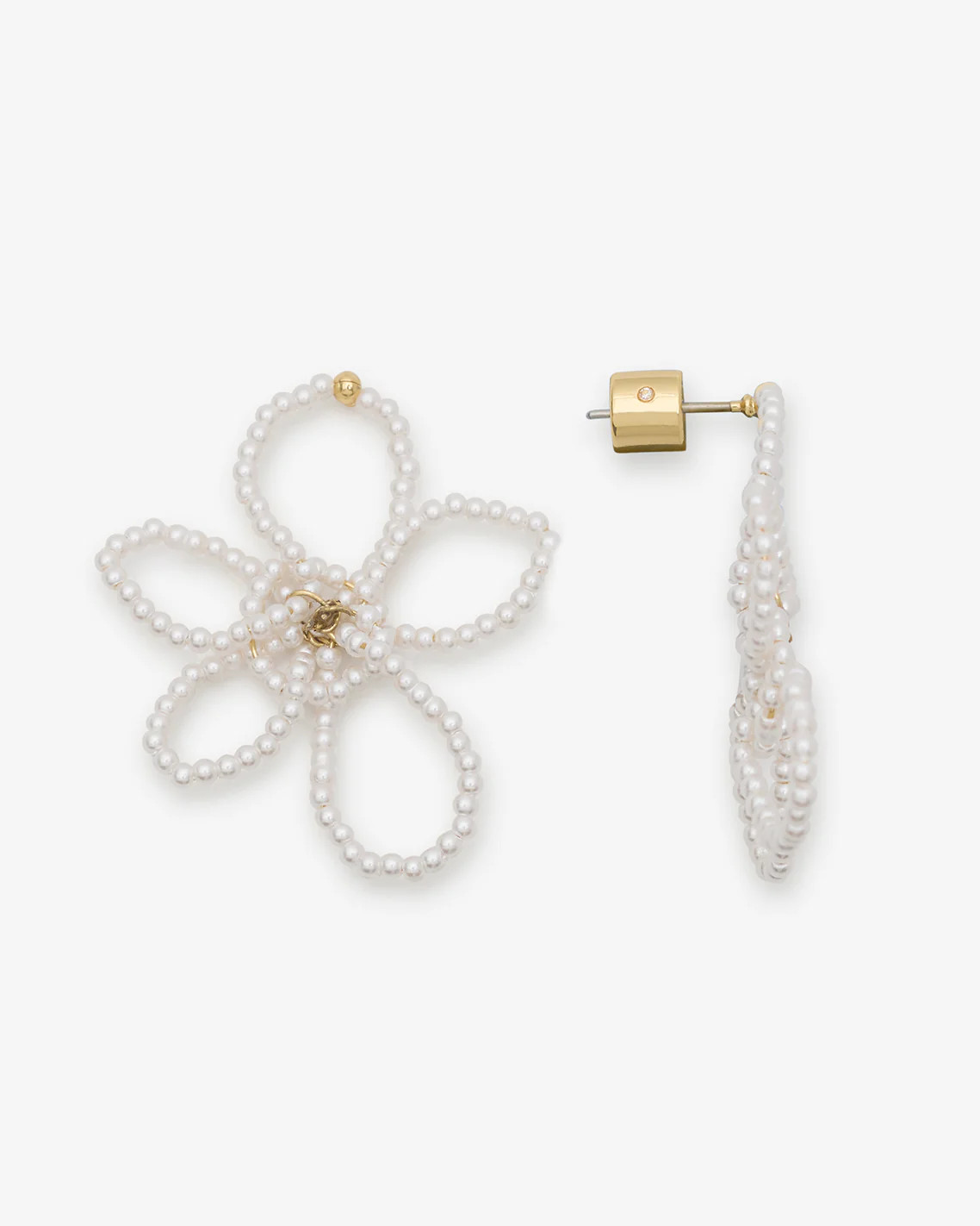 Pearl Flower Knot Earring | Draper James (US)