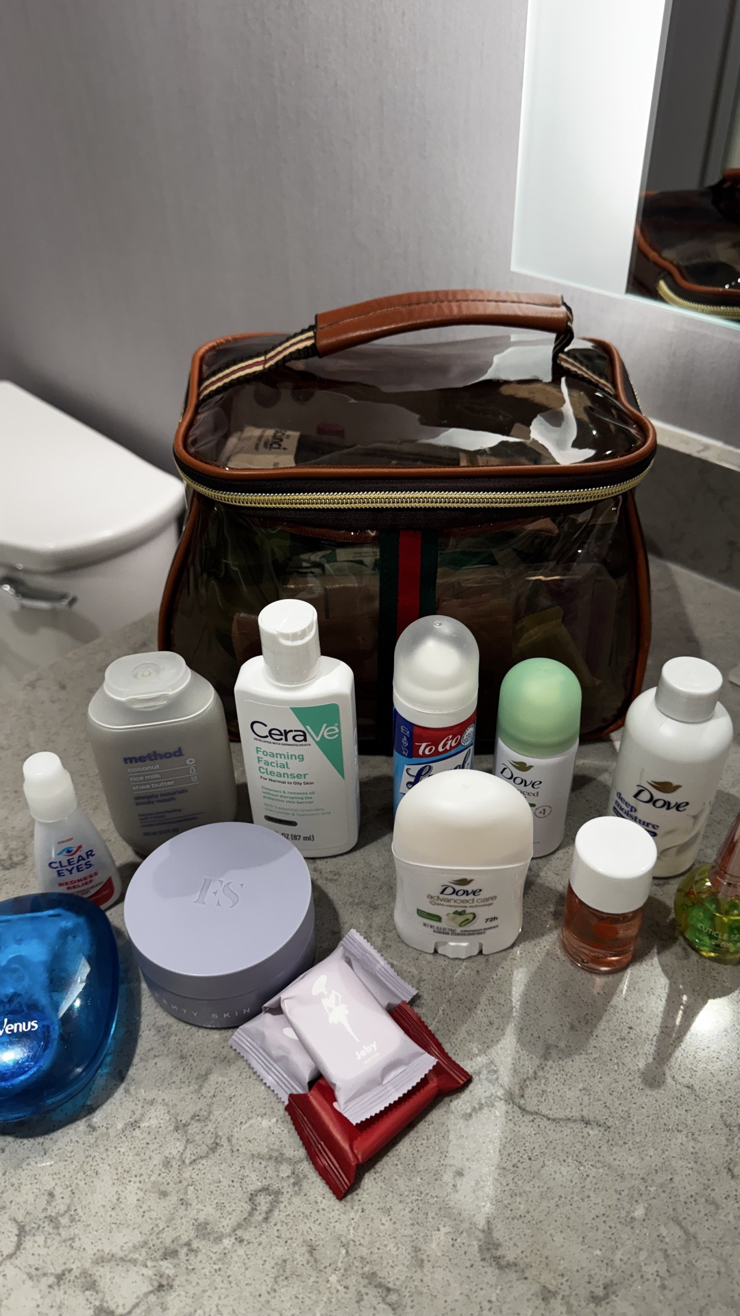 Travel items that always comes in clutch….

#LTKmorningroutine #LTKTravel #LTKselfcare