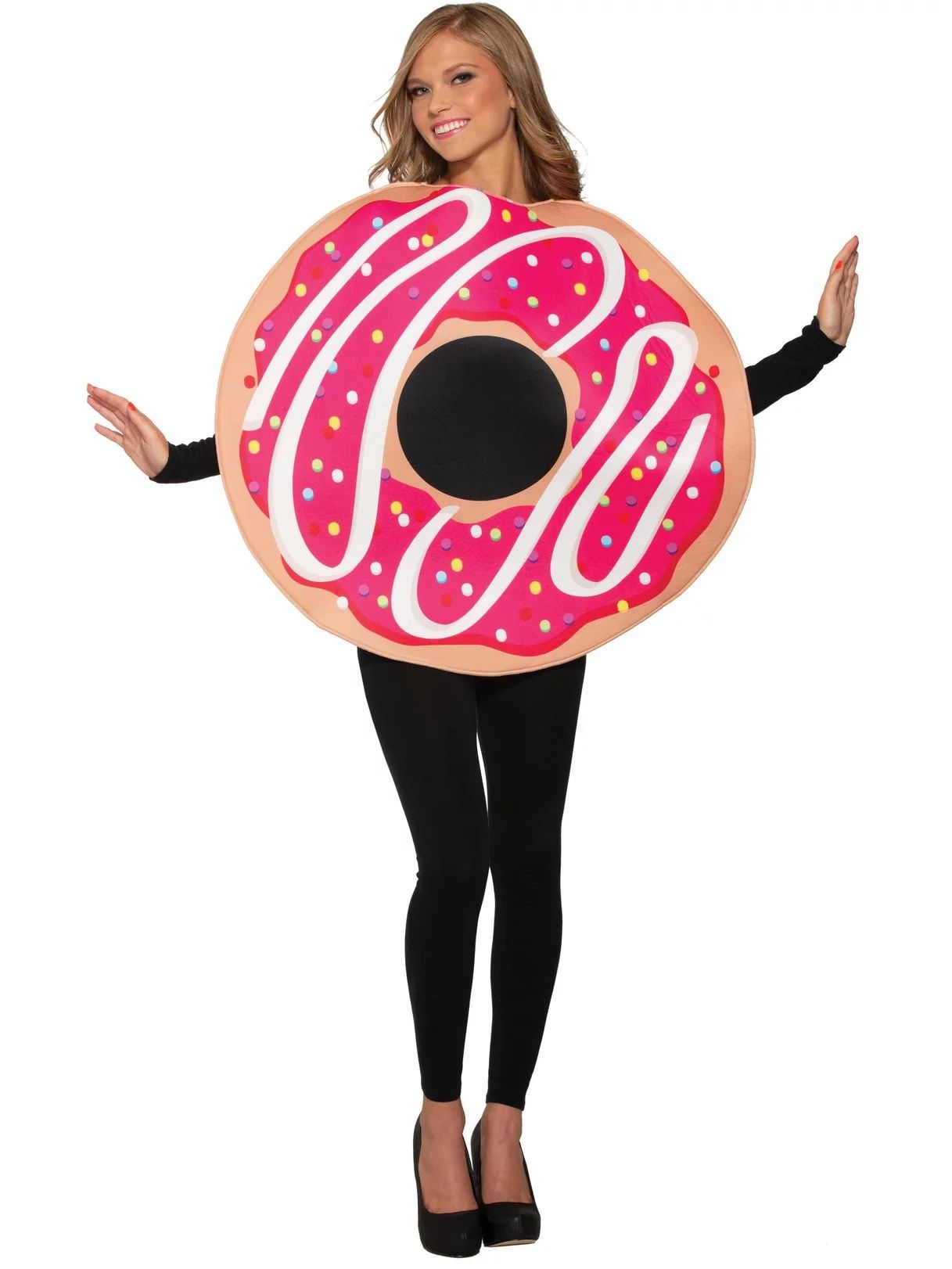 Adult Donut Tunic Costume - Size Up to 42" | Walmart (US)