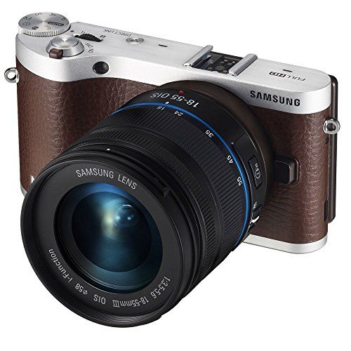 Samsung NX300 20.3MP CMOS Smart WiFi Mirrorless Digital Camera with 18-55mm Lens and 3.3" AMOLED Tou | Amazon (US)