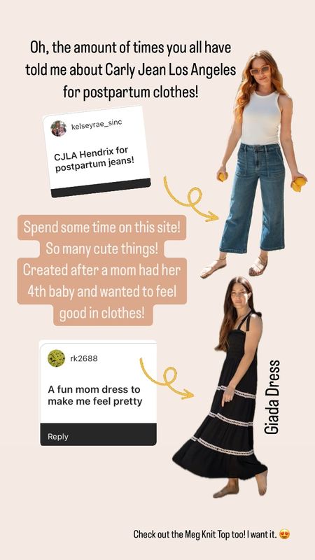 I love Carly Jean Los Angeles and their mission to help moms feel good about getting dressed no matter what season of motherhood they’re in.

#LTKfindsunder50 #LTKbump #LTKstyletip