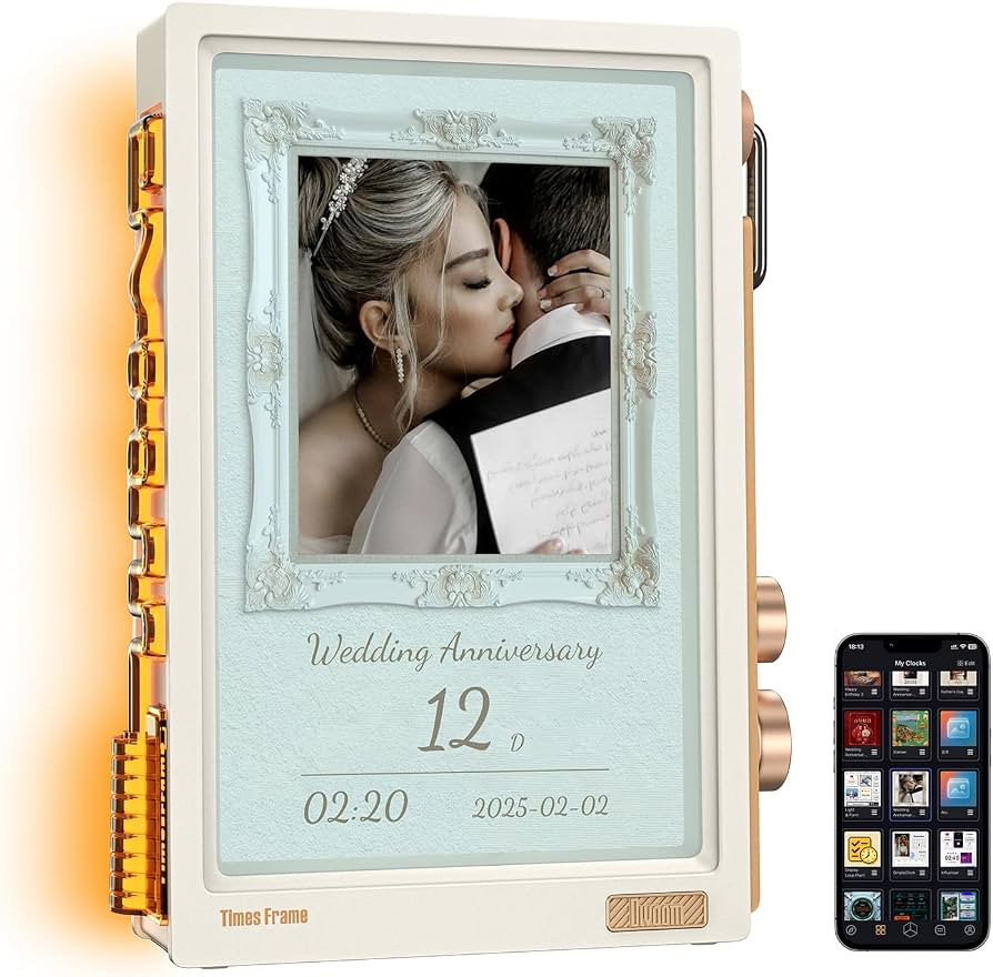Divoom Times Frame-10.1" WiFi Digital Picture Frame with 64GB, Free App with No Subscription Fees... | Amazon (US)