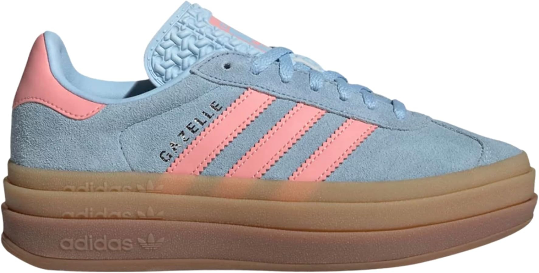 adidas Gazelle Bold J Big Kid Sneaker | Amazon (US)