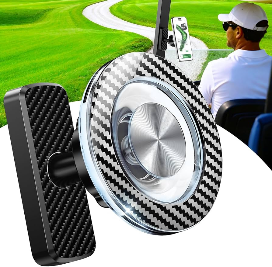 Magnetic Golf Cart Phone Holder, Golf Accessories for Men Golfers Daddy Grandpa Papa, Birthday Fa... | Amazon (US)