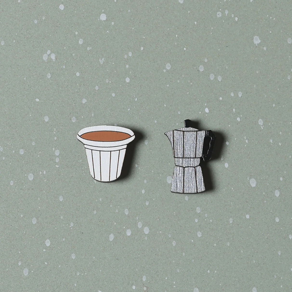 Cafecito Studs | Le Chic Miami