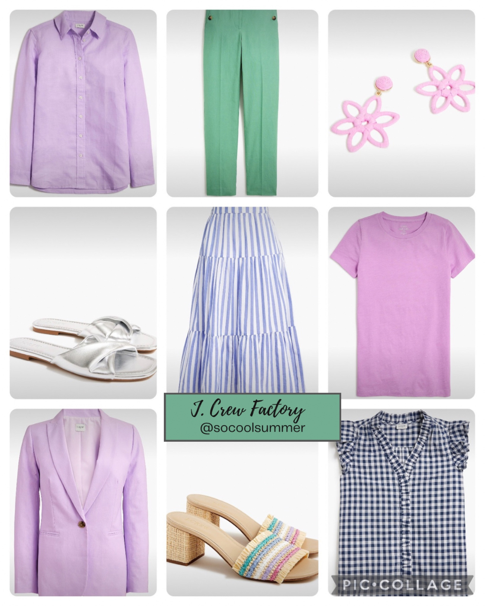 Adorable colors at J. Crew Factory for all summers.

#hocsummer #coolsummer #lightsummer #softsummer #pastelsummer #darksummer #brownsummer #sweetpeasummer #summerpalette #summerfinds

#LTKstyletip #LTKworkwear #LTKsalealert