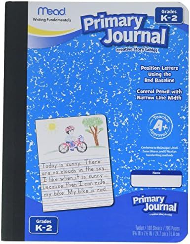 Amazon.com : 5 Pack Of Mead MEA09956 Primary Journal K-2nd Grade : Office Products | Amazon (US)