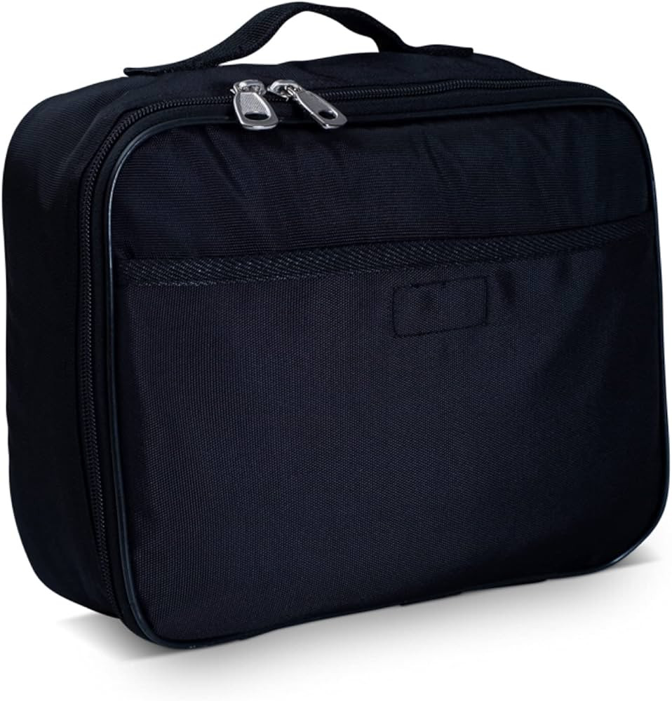 Fenrici Black Lunch Box for Boys, Girls, Kids, Teens, Men, Women Insulated Lunch Bag, Soft Sided ... | Amazon (US)