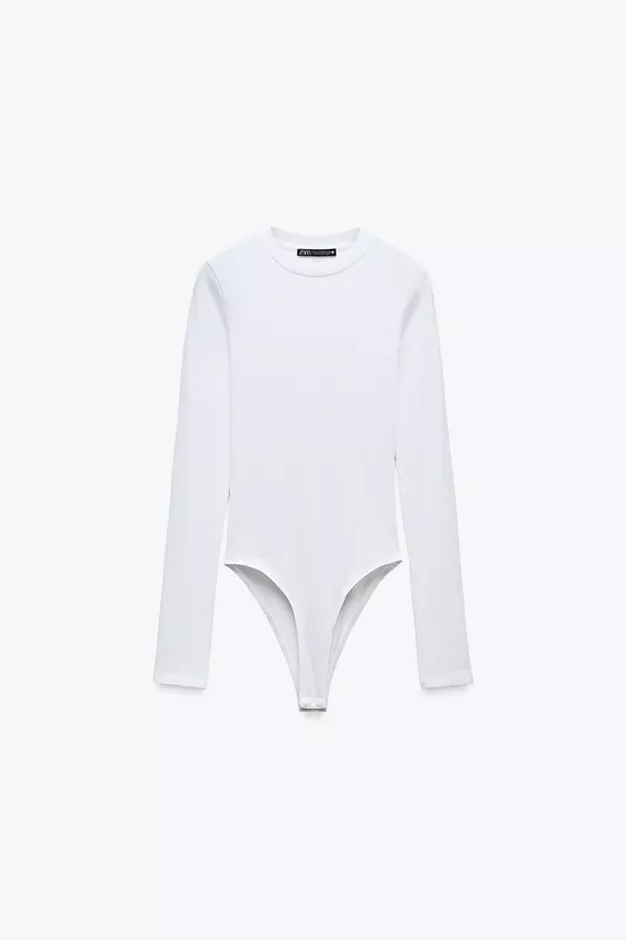 COTTON MODAL BODYSUIT | Zara US