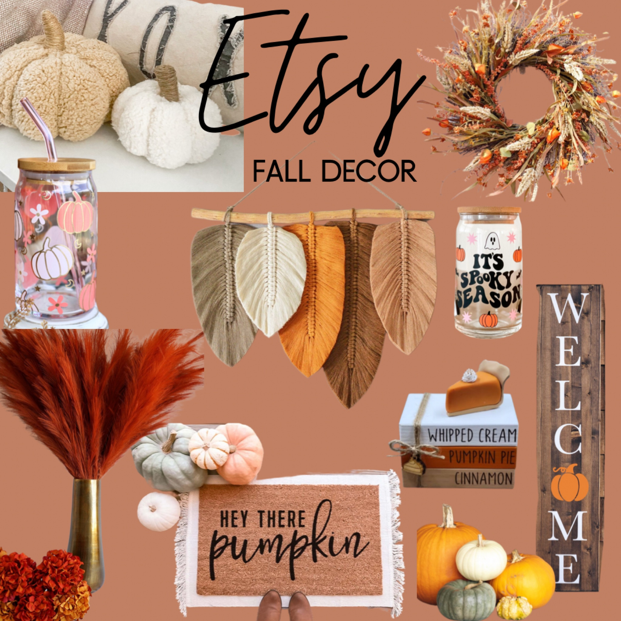 Etsy Fall Decor

I love always finding small businesses on Etsy that create really unique items. Fall rugs, fall pillows, fall welcome signs, and fall coffee cups…you can’t go wrong with any of these! 

#LTKSeasonal #LTKhome #LTKunder50