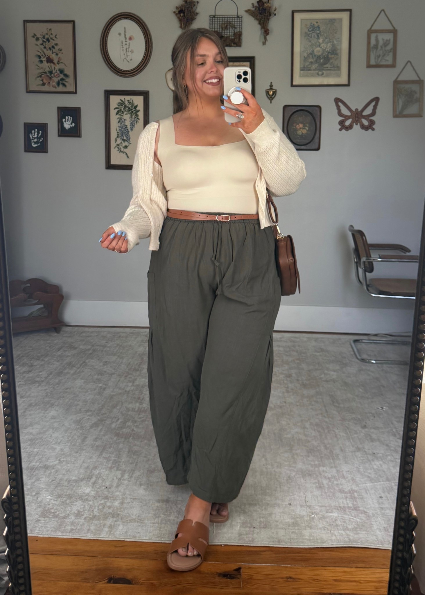 Comfy casual 💕💕 

Built in bra tank is new from Halara on TikTok shop. Find in my showcase - @deals.and.daisies. 

#LTKMidsize #LTKPlusSize