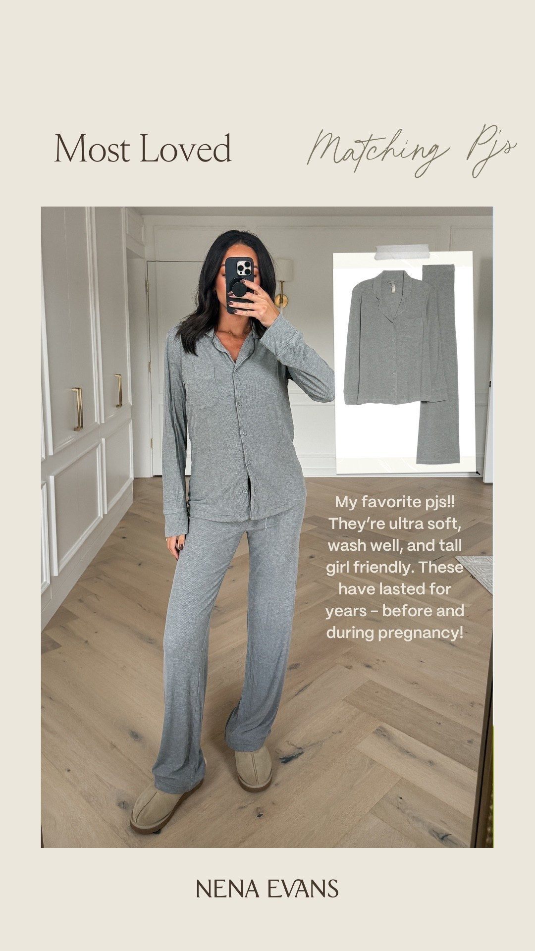 My favorite pjs are stil on sale - 30% OFF!! They’re so soft, wash well and hold shape, tall girl friendly, and I haven’t had to buy a new size with pregnancy 🙌🏽 Loungewear Skims pjs Matching pajamas Comfy outfit 


#LTKSaleAlert #LTKBump #LTKFindsUnder100