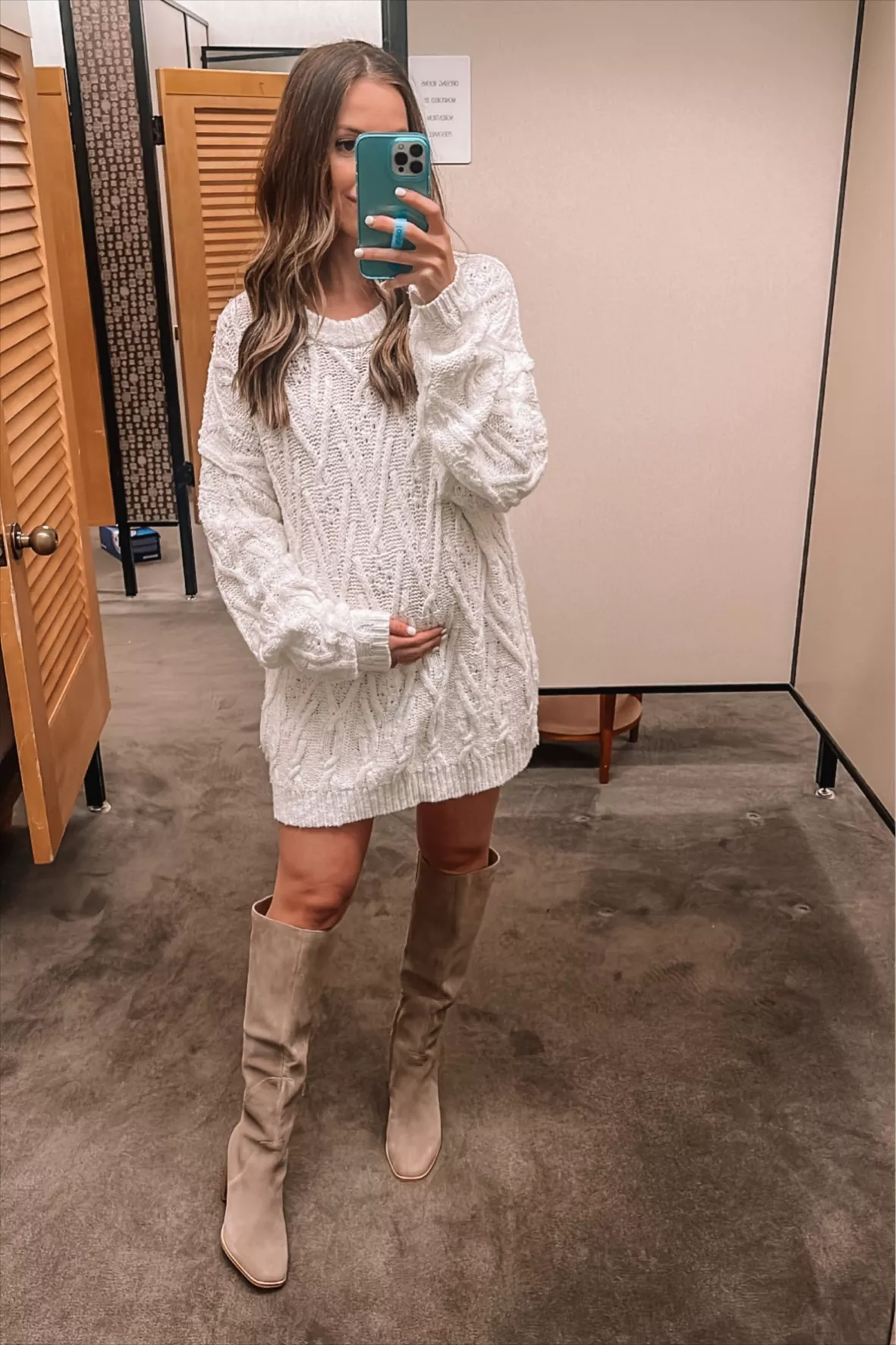 Isla Cable Stitch Tunic Sweater curated on LTK