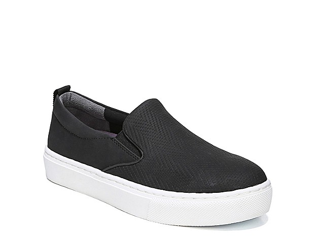 Dr. Scholl's No Bad Days Platform Slip-On Sneaker - Women's - Black | DSW