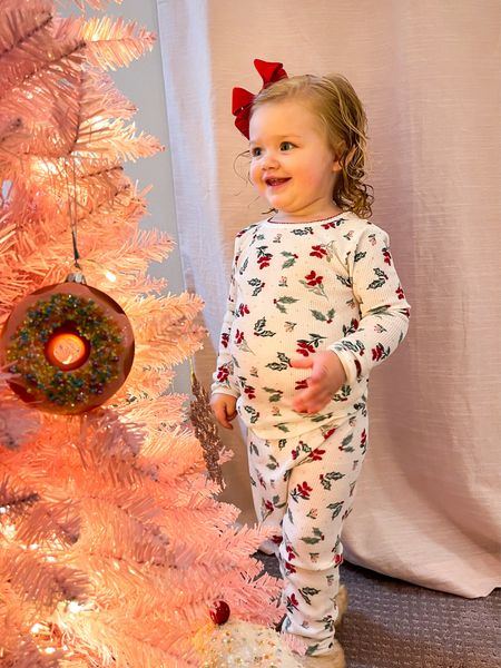 5ft Pre Lit Pink Christmas tree!💕🎄
Christmas pajamas 
Toddler Christmas pajamas 
Toddler Christmas tree 
Christmas decorating 

#LTKkids #LTKSeasonal #LTKHoliday