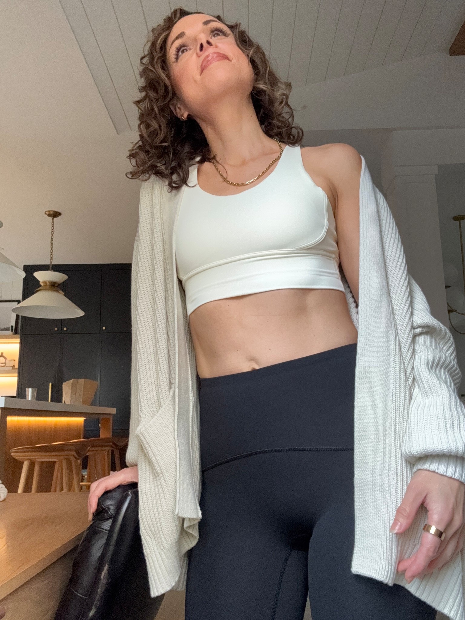 Cozy Outfit 
WFH outfit 
Mom life outfit 
Women’s Workout 

Cardigan 

#LTKdayinmylife #LTKootd #LTKmomlife