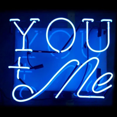 You and Me Neon Sign Oliver Gal | Wayfair North America