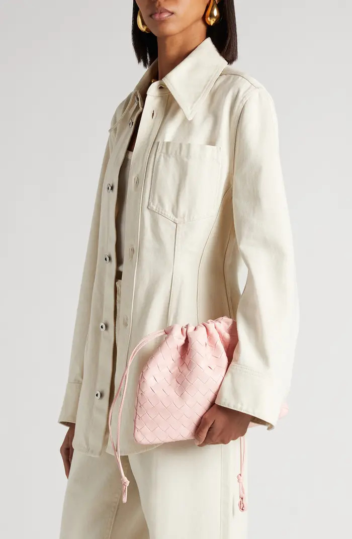Bottega Veneta Medium Dustbag Intrecciato Leather Shoulder Bag | Nordstrom | Nordstrom
