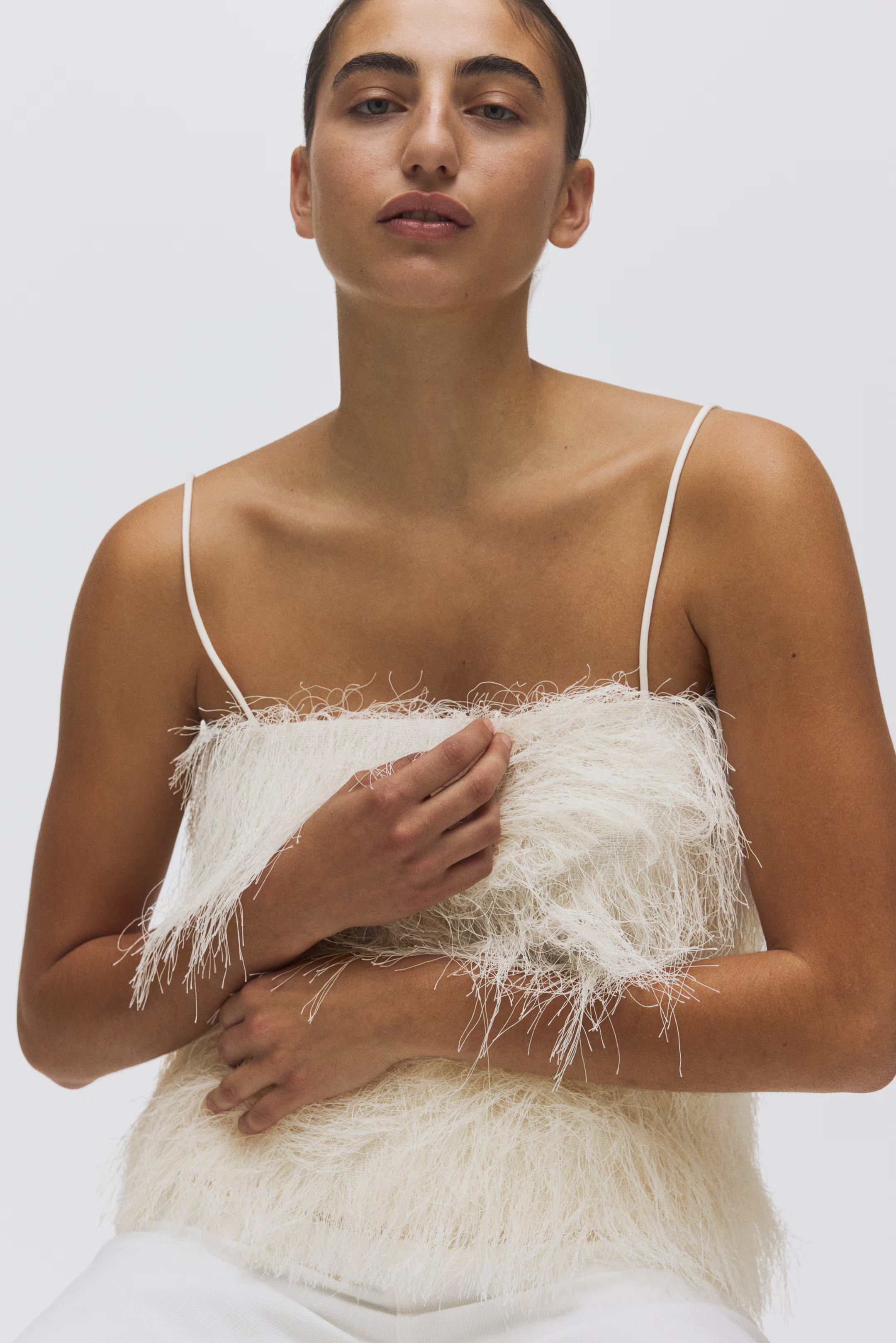 Fringed strappy top | H&M (UK, MY, IN, SG, PH, TW, HK)
