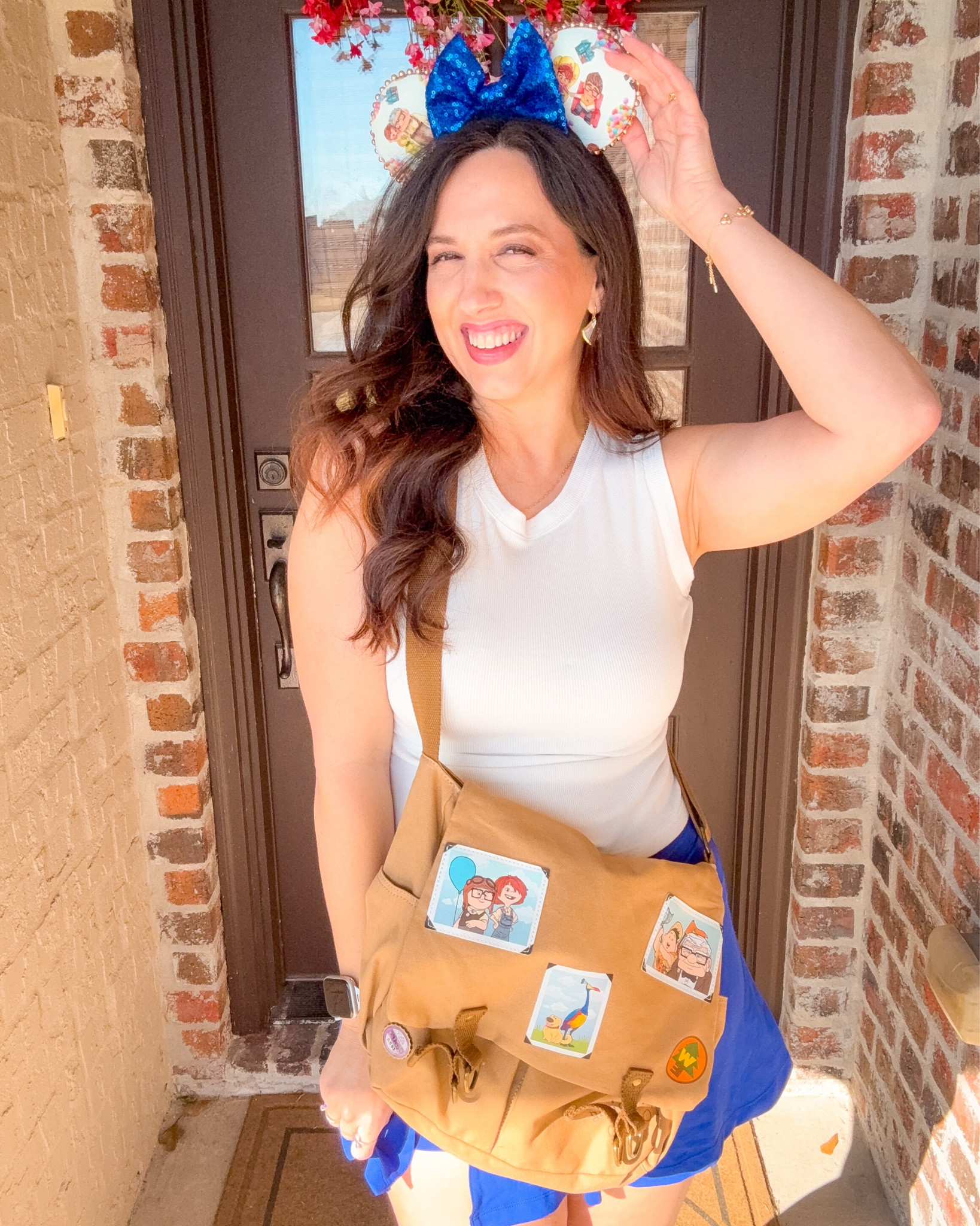 Adventure is out there! 🎈✨ UP inspired fit for a Disney day—everything linked on LTK so you can match the magic. 

#LTKdayinmylife #LTKBeauty #LTKTravel