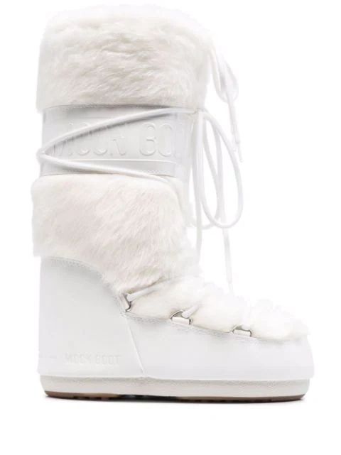 botas para nieve con ribete de pelo artificial | Farfetch (RoW)