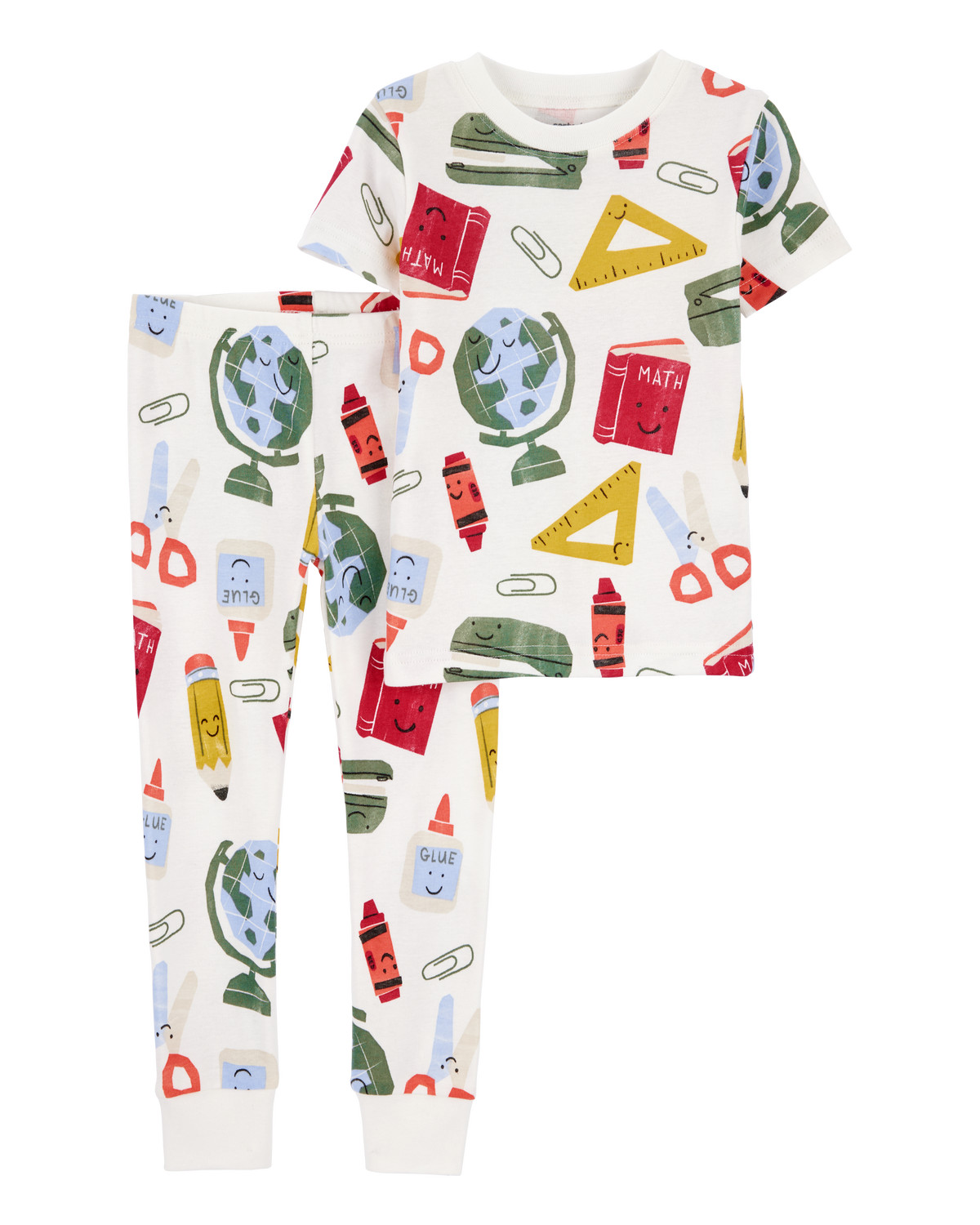 Toddler 2-Piece Back To School Print 100% Snug Fit Cotton Pajamas - Carter's | Carter's | Carter's Inc