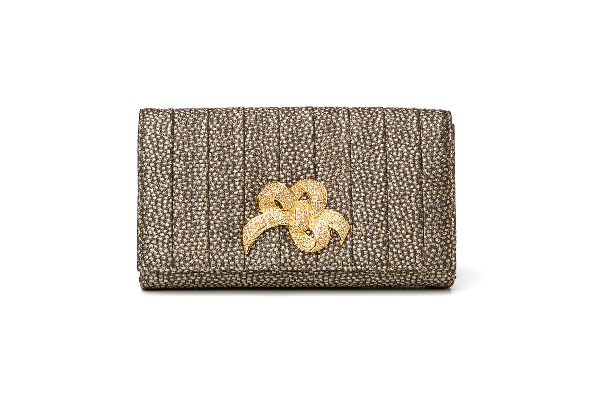 The Pleated Olivia Clutch | MICHELLE WILHITE