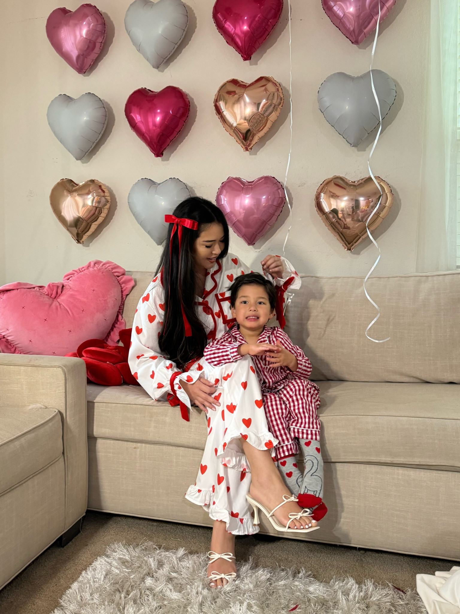Both our pajamas run TTS #valentinesday #pajamas #kids

#LTKParties #LTKBaby #LTKFindsUnder50