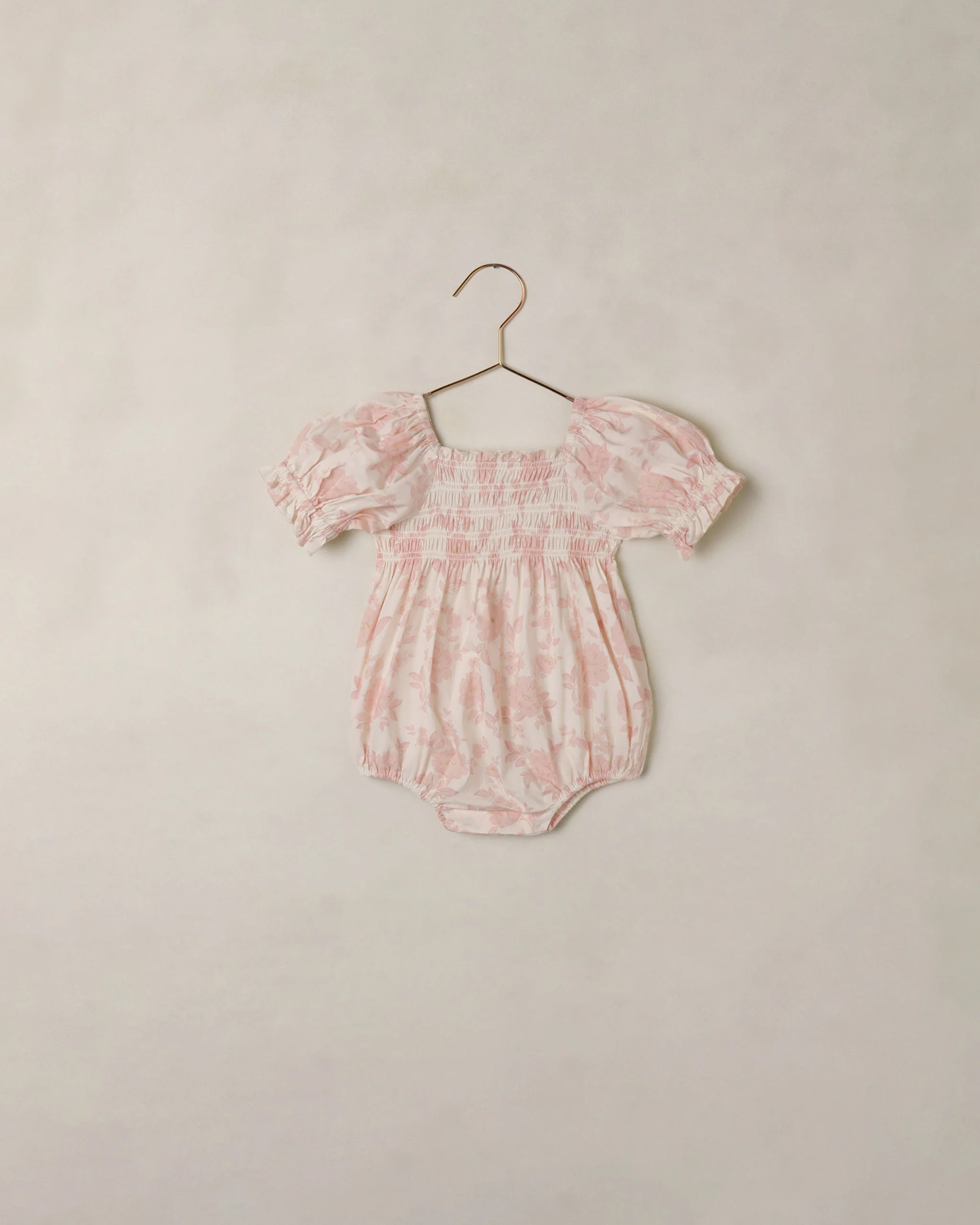 Hazel Romper Blush English Rose | Rylee + Cru