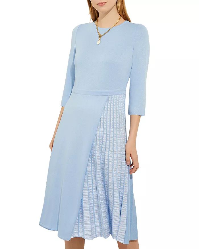 Side Pleated Knit Dress | Bloomingdale's (US)