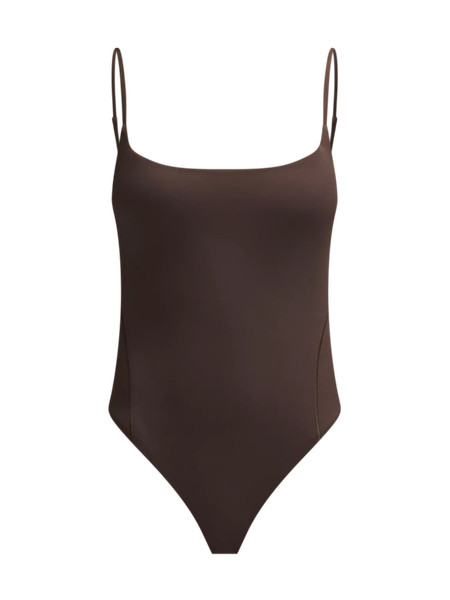 Wundermost Ultra-Soft Nulu Square-Neck Spaghetti-Strap Bodysuit | Lululemon (US)