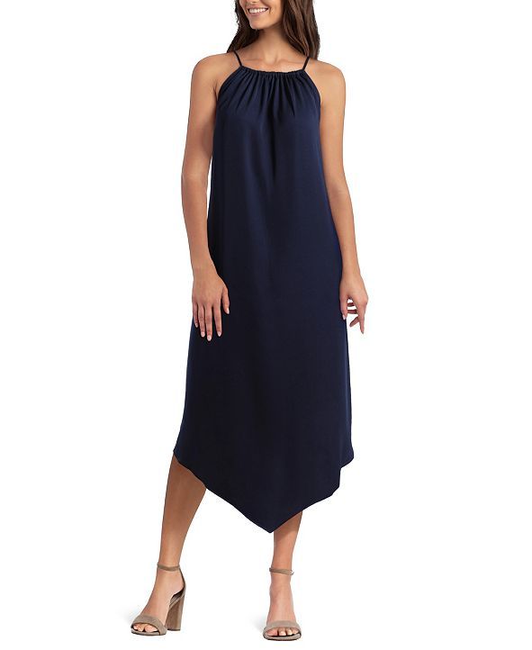 Halter Handkerchief Hem Dress | Macys (US)