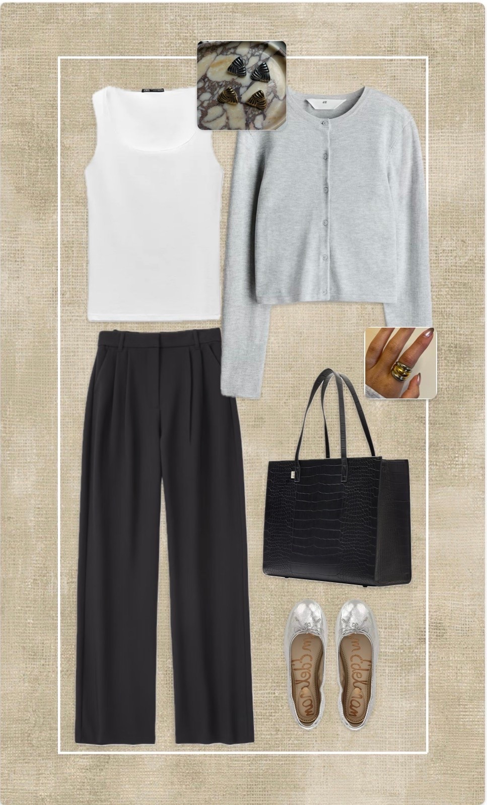 Spurs workday payoffs outfit🖤🩶🤍

#LTKdayinmylife #LTKgrwm #LTKWorkwear