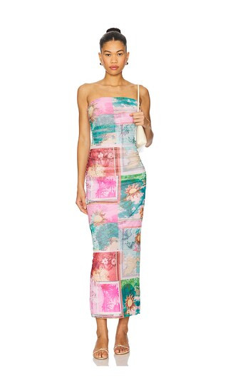 Marlo Dress in Tropic Postcard | Revolve Clothing (Global)