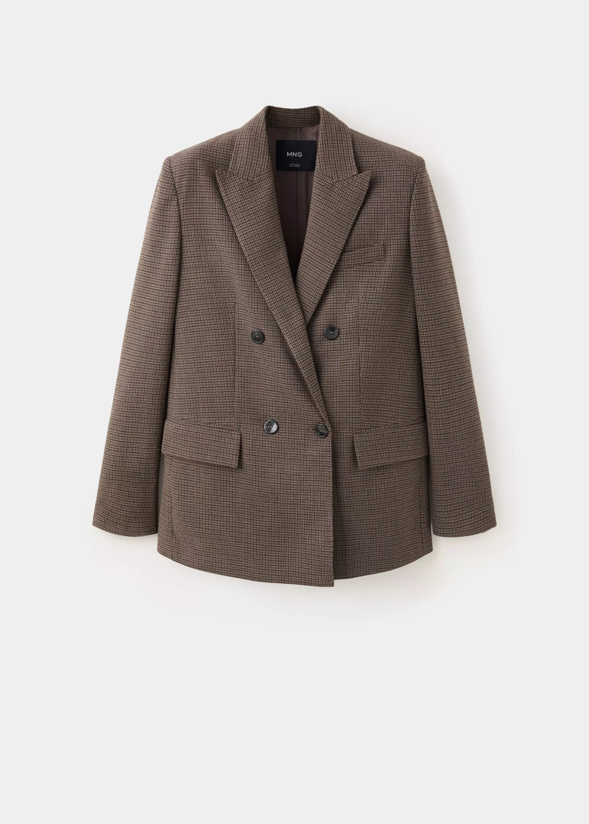 Double-breasted suit blazer | MANGO (UK)