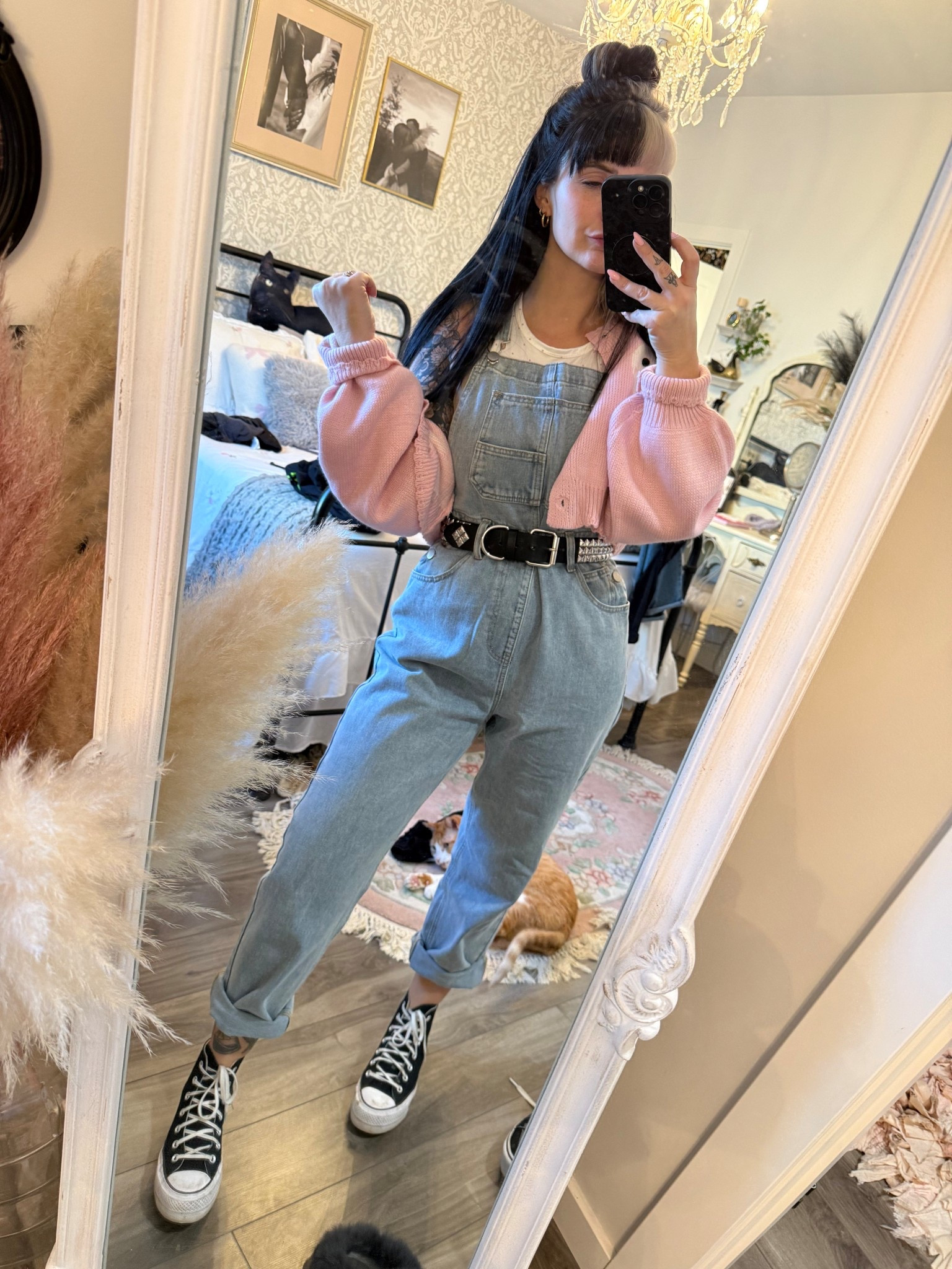 Just waiting on Spring 🎀

Tank: Shein
Sweater: Romwe
Overalls: Temu
Belt: urban outfitters
Shoes: converse double stack high top sneakers 

For some of these items, I wasn’t able to find the exact piece as they are sold out. I was able to find the exact same overalls on Amazon that I purchased on Temu. ￼

#LTKjeans #LTKcanada #LTKwinter