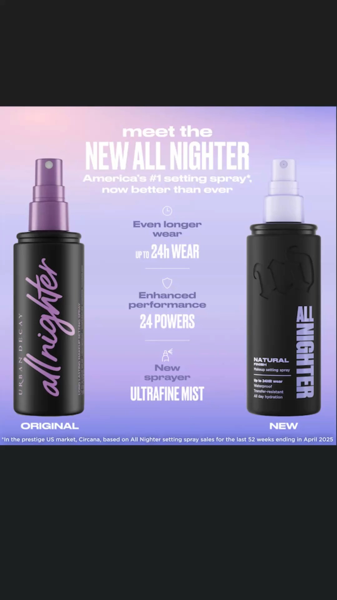 Lock your look in place all day with the Urban Decay All Nighter Setting Spray! High-performance, weightless hydration that keeps your makeup flawless. Shop it on my LTK! 💜✨ 

 #LTKselfcare #LTKstorytime #LTKBeauty