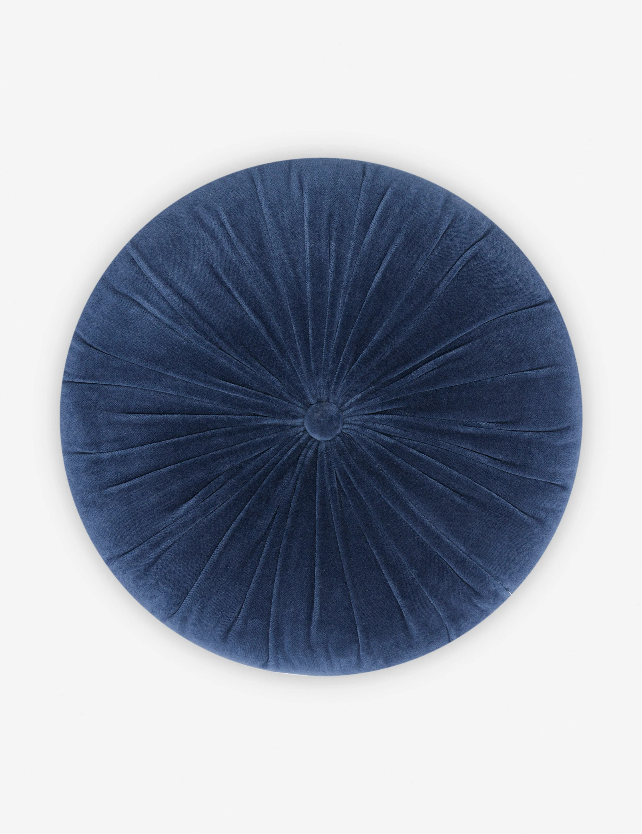 Monroe Velvet Round Pillow | Lulu and Georgia 