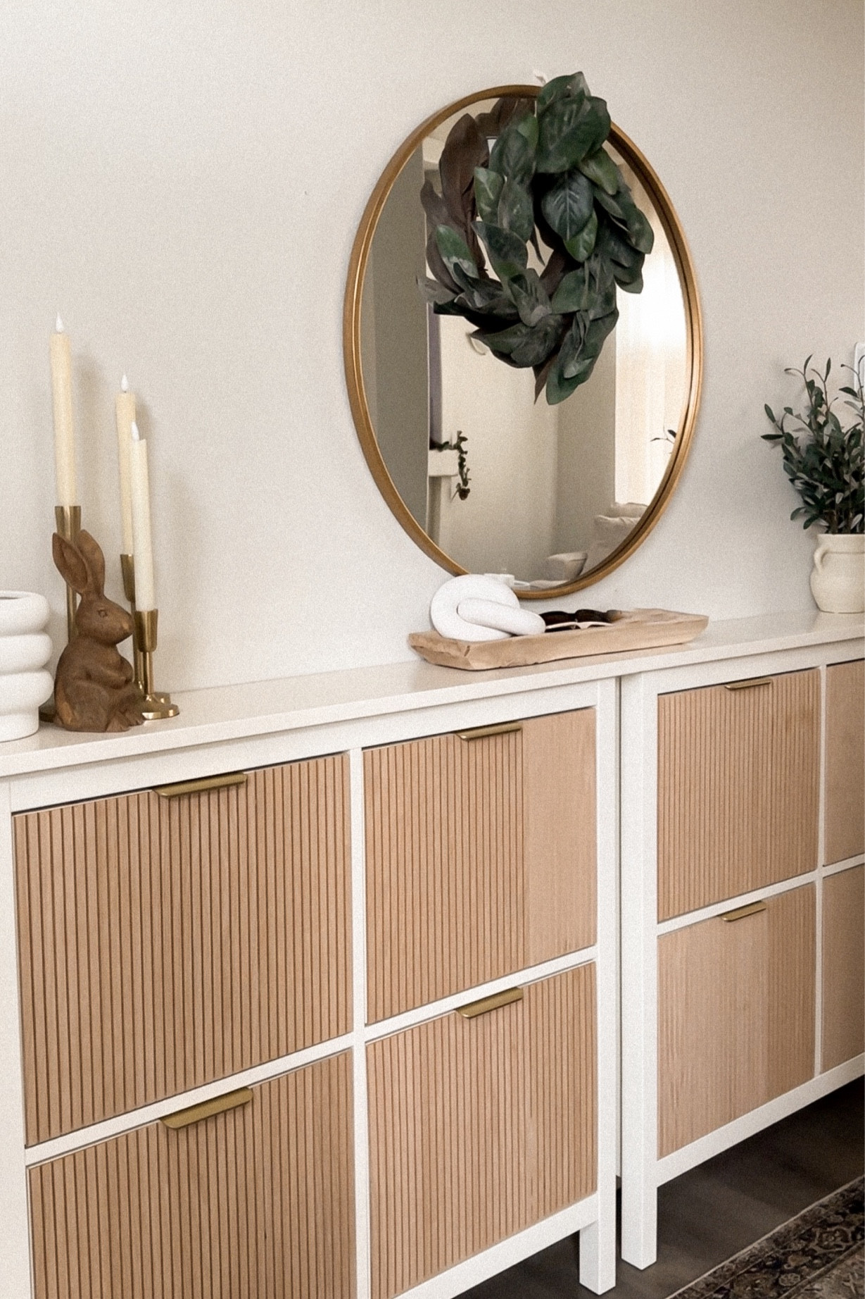 Entry Way Decor
Cabinets are ikea shoe cabinets
Decor Steals

#LTKhome #LTKSeasonal