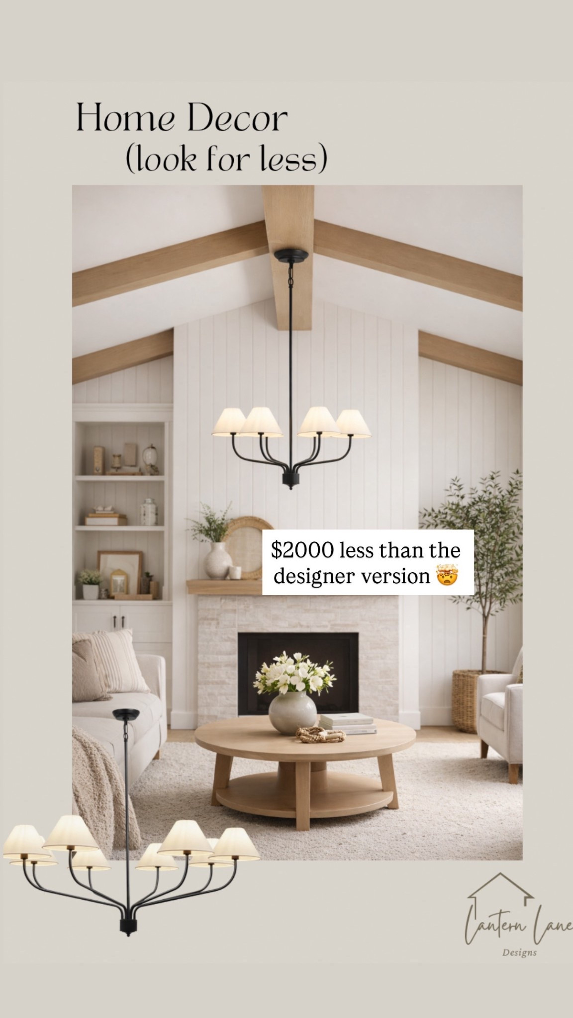 This chandelier is $2000 less than the designer version. I can’t believe this look for less looks just like Amber interiors.

look for us, Wayfair home, pottery barn dupe, Amber interiors look for less

#LTKSaleAlert #LTKHome