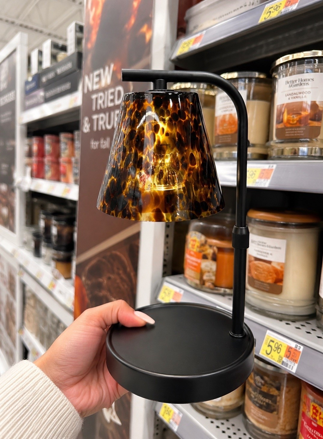 Fall just got a glow-up. 🍂✨ This tortoise glass candle warmer is giving cozy coffee shop vibes without the flame. It’s the perfect way to enjoy your favorite fall candles while doubling as chic home décor. Definitely one of those Walmart finds that looks way more expensive than it is! 🤎🍁#WalmartFinds #FallDecor #CozyHome #CandleWarmer #FallHome #NeutralHome #HomeDecorFinds #Alwaysbestylin

#LTKSaleAlert #LTKSeasonal #LTKHome