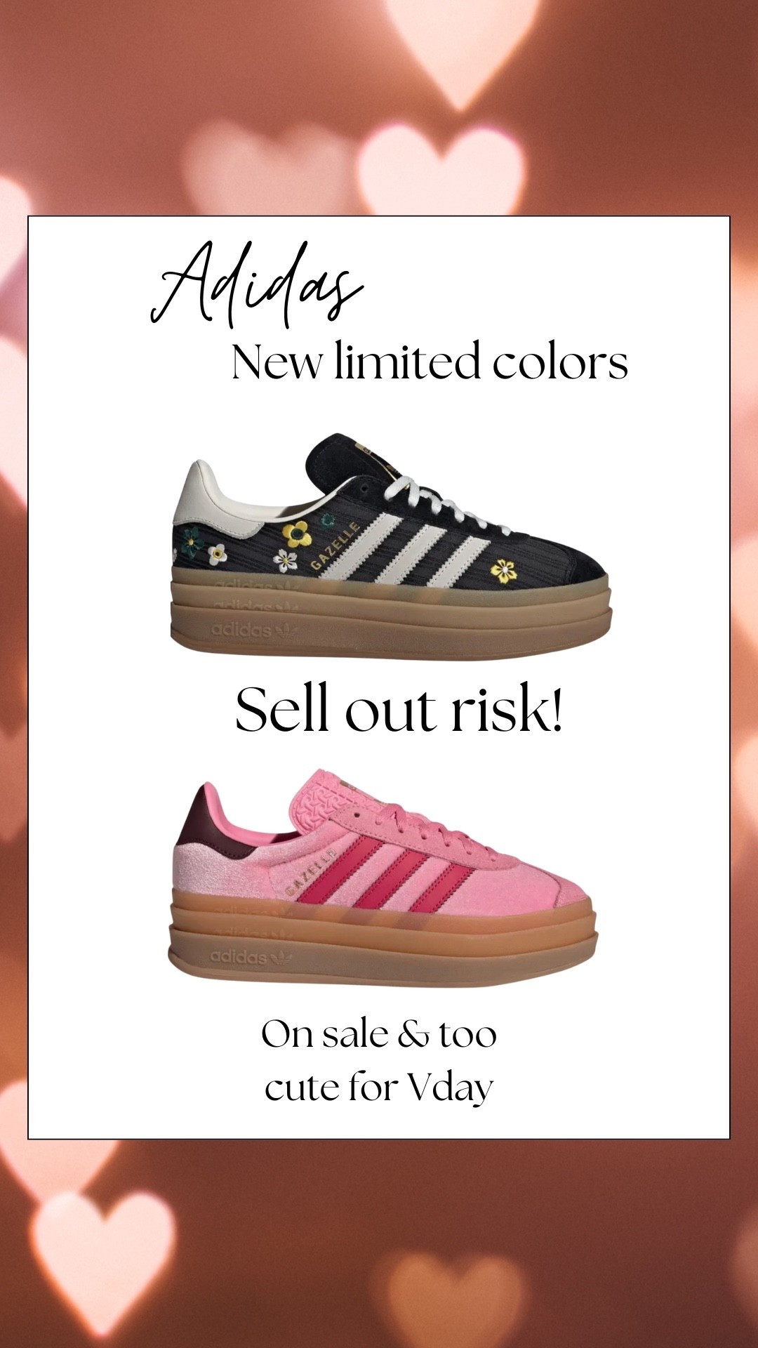 I always size down in adidas! I’m an 8-8.5 and do 7.5. They run huge!!! 

#LTKSaleAlert #LTKFindsUnder100