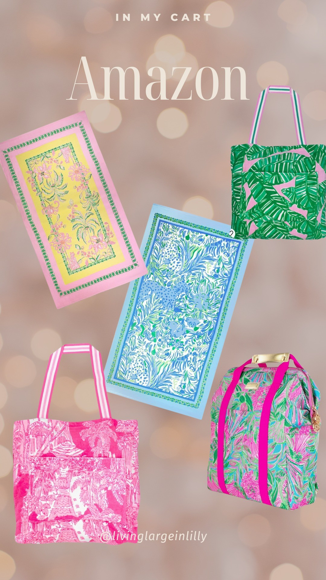 Amazon has Lilly Pulitzer Items out that they don't even have on their own website yet Just FYI! #livinglargeinlilly #insiderscoop 

#LTKstyletip #LTKtravel #LTKitbag