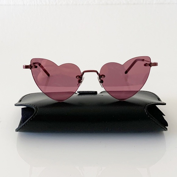 Saint Laurent Heart Sunglasses, New | Poshmark