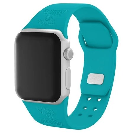 Teal Jacksonville Jaguars Debossed Silicone Apple Watch Band | Walmart (US)