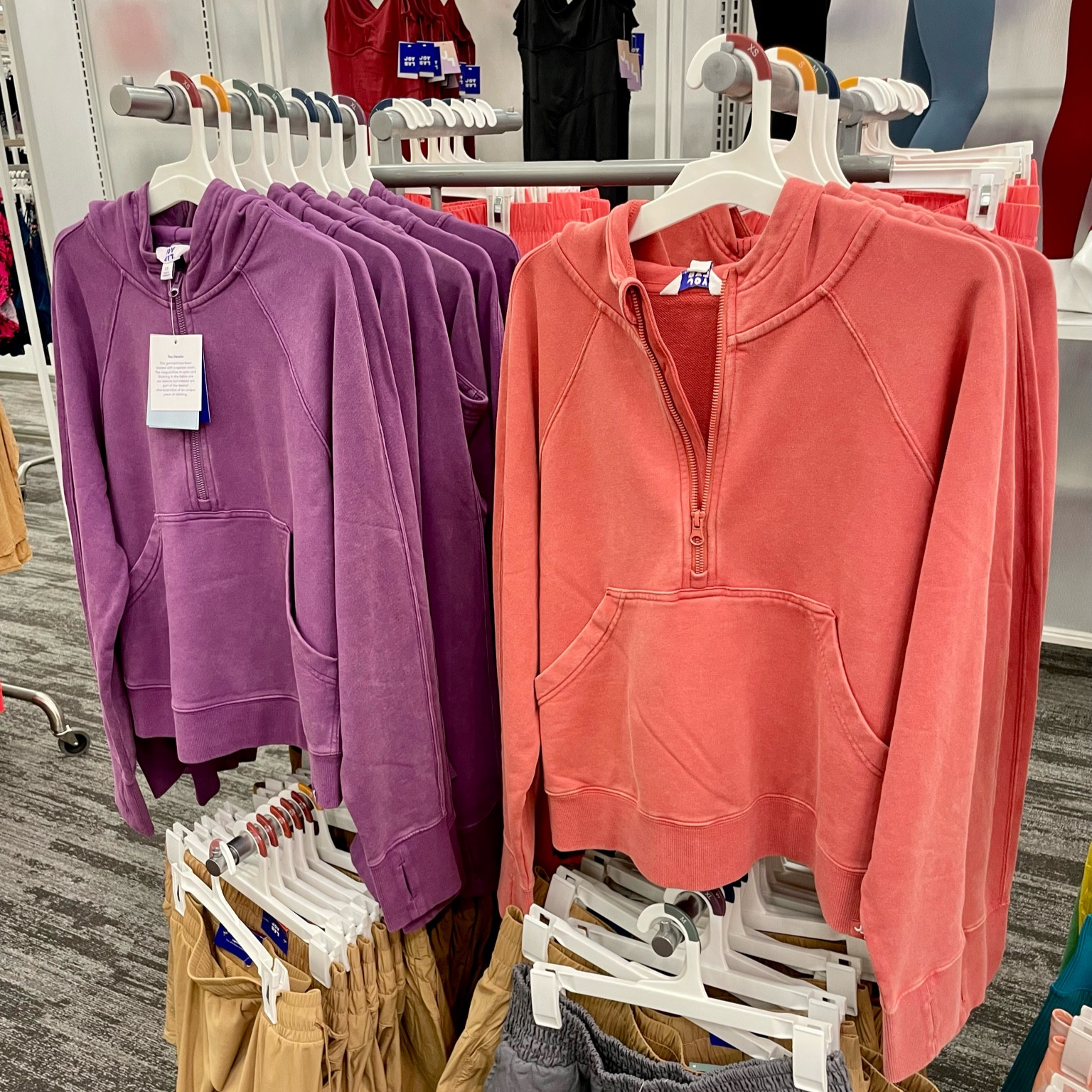 New JOYLAB quest yet zips!! Loving all the color options available! Workout gear- athletic wear #target #targetstyle 

#LTKFitness #LTKFind #LTKstyletip