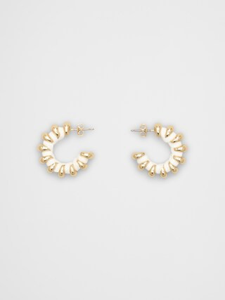 Thread Huggie Earrings | Banana Republic Factory