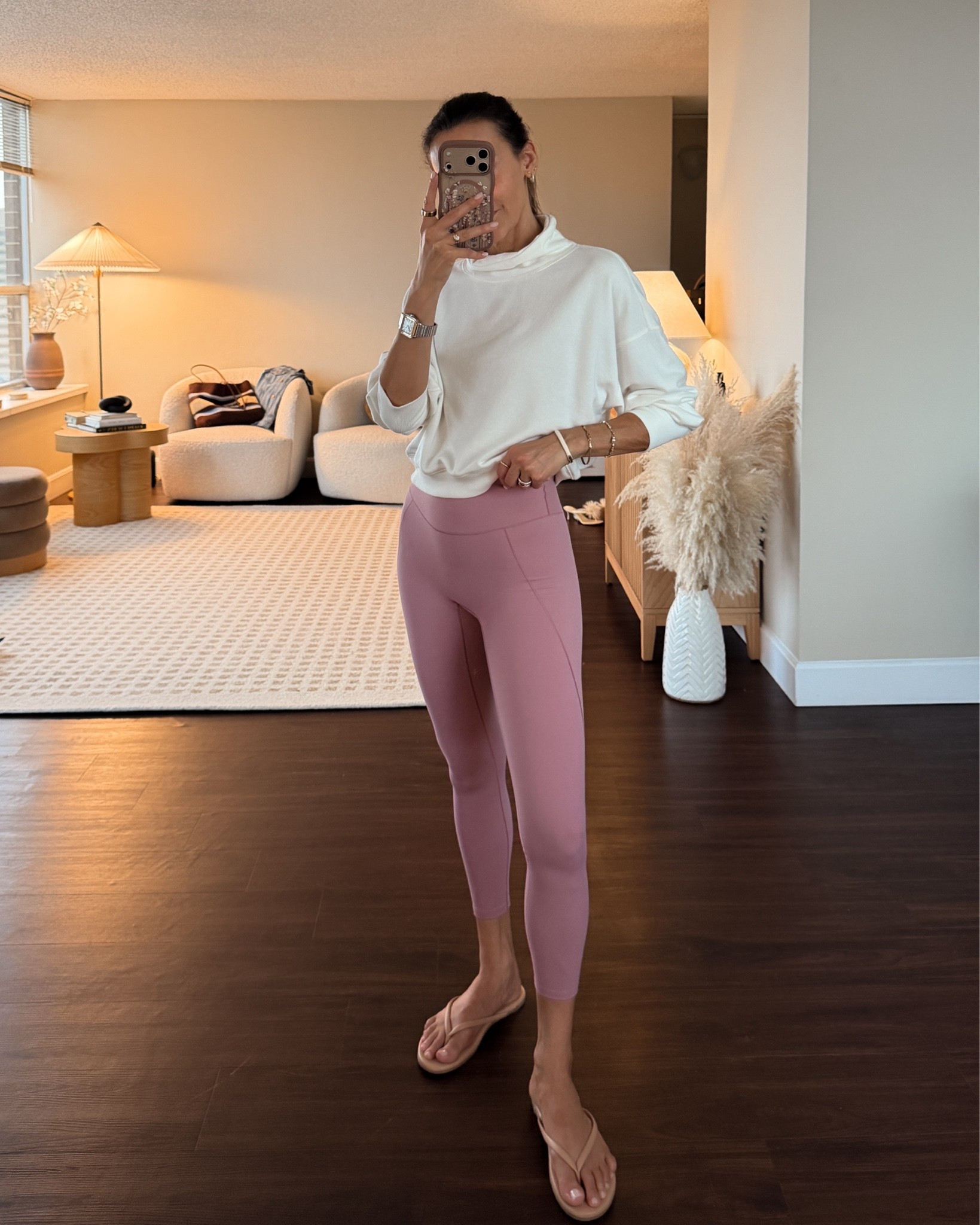 Heated Pilates class in my new workout set! Have to say these leggings are incredible, nicer once I had to pull them up! Love the color and the comfortable compression like shapewear.

#LTKfitnessgoals #LTKOver40 #LTKootd
