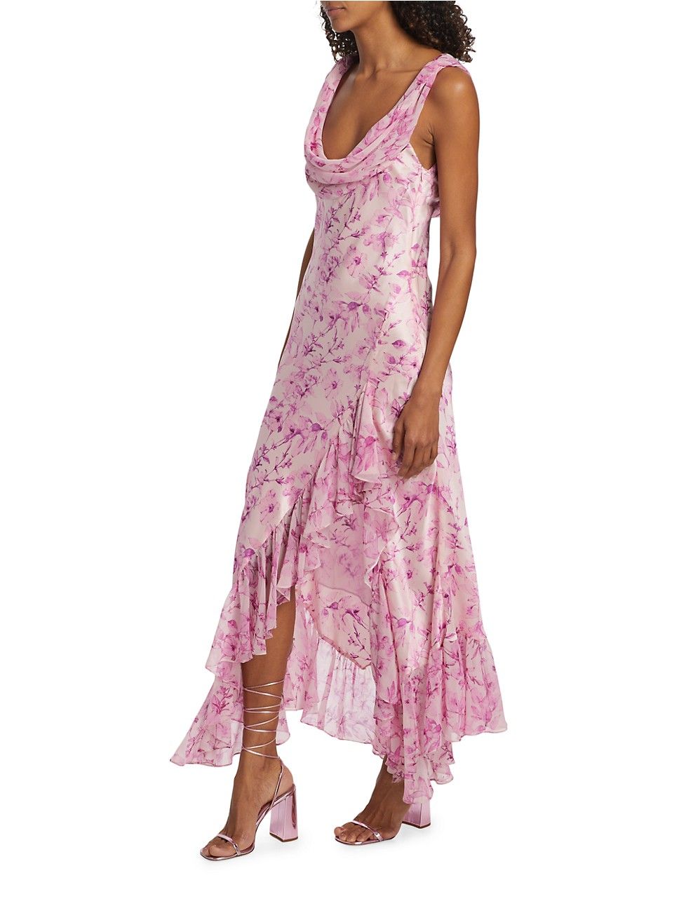 Raya Silk Floral Maxi Dress | Saks Fifth Avenue